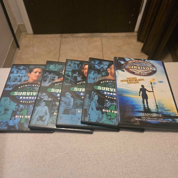 Survivor: Borneo - The Complete First Season DVD Box Set (5-Disc) - Picture 6 of 7